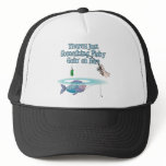 Something Fishy Going On Funny Fishing Gear hats