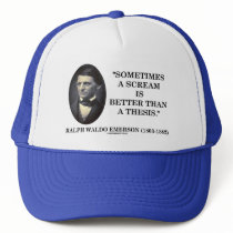 Sometimes A Scream Is Better Than A Thesis Emerson