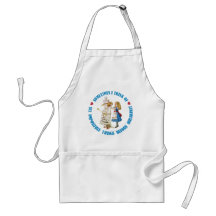 Sometimes I think of six impossible things... Aprons