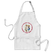 Sometimes I Think Of Six Impossible Things Before Apron