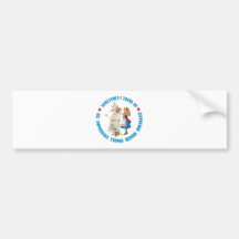 Sometimes I think of six impossible things... Bumper Sticker