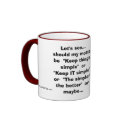 SOMETIMES IT'S HARD - Mug