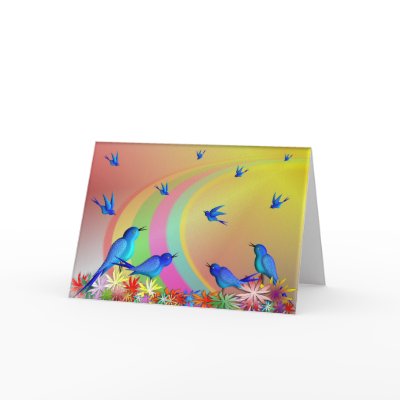 SOMEWHERE........OVER THE RAINBOW! CARD by phedderman