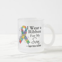 Son - Autism Ribbon Mugs
