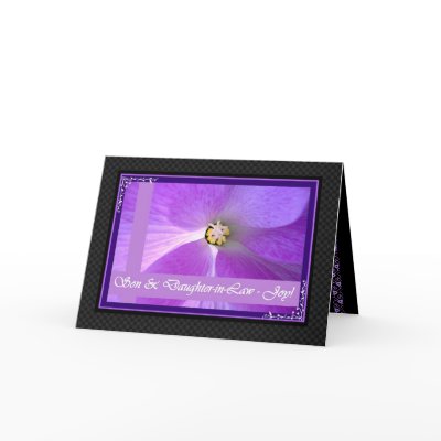 Wedding Congratulation Cards on Daughter In Law Wedding Congratulations Greeting Cards By Jaclinart