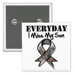 Son - Everyday I Miss My Hero Military Pins