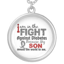 Son Means World To Me Diabetes Custom Jewelry