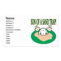 Son Of A Sand Trap Business Card