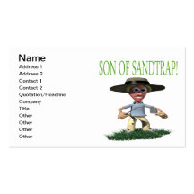 Son Of A Sandtrap Business Card Template