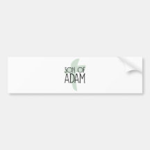 Son of Adam Bumper Sticker