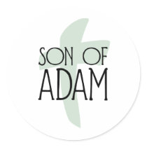Son of Adam Round Stickers