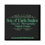 Son of Earth Studios logo magnet