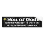 Son of God Christian Bumper Sticker bumper stickers
