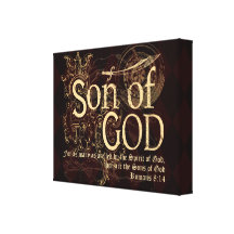 Son of God, Romans 8:14 Christian Stretched Canvas Prints
