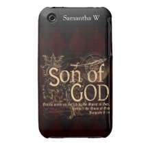 Son of God, Romans 8:14 Christian Case-Mate iPhone 3 Case