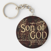 Son of God, Romans 8:14 Christian Key Chain