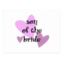 Son of the Bride Post Card