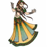Sona Belly Dancer Ornament Photo Cut Out