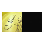 Sonata Sheet Music 2 Customized Photo Card