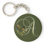 Sonbird Initials A keychains