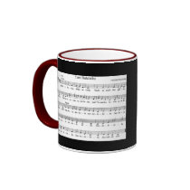 Song Notes Balalaika Coffee Mug
