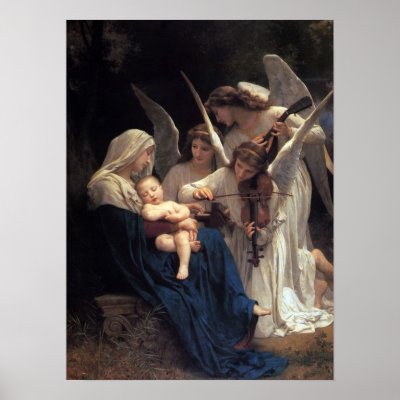 Song of Angels Poster by the Master Bougeureau by The_Masters