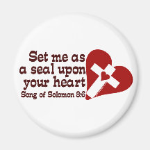 Song of Solomon 8:6 Magnet