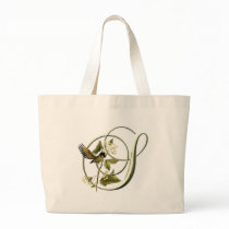 Songbird Initial S Tote Bags