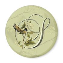 Songbird Initial S Magnets
