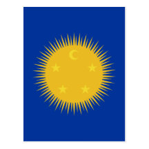 Sonne Mond Sterne sun moon stars Postkarten