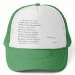 Sonnet # 11 by William Shakespeare hats