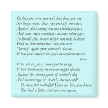 Sonnet # 13 by William Shakespeare magnets