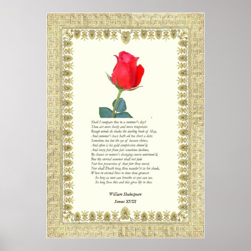 appreciation of shakespeares sonnet 18 A reading of a classic shakespeare sonnet ‘when in disgrace with fortune and men’s eyes, / i all alone beweep my outcast state’ excluding sonnet 18, sonnet 29 is probably the first really famous poem in shakespeare’s sonnet sequence. appreciation of shakespeares sonnet 18 A reading of a classic shakespeare sonnet ‘when in disgrace with fortune and men’s eyes, / i all alone beweep my outcast state’ excluding sonnet 18, sonnet 29 is probably the first really famous poem in shakespeare’s sonnet sequence.
