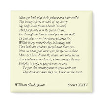Sonnet # 24 by William Shakespeare