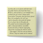 Sonnet # 25 by William Shakespeare buttons
