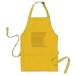 Sonnet # 35 by William Shakespeare aprons