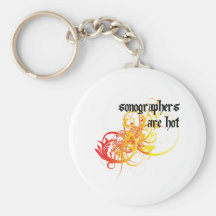 Sonographers Are Hot Key Chain