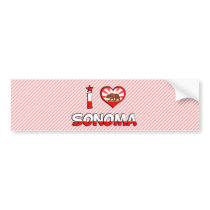 Sonoma, CA Bumper Sticker