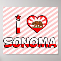 Sonoma, CA Print