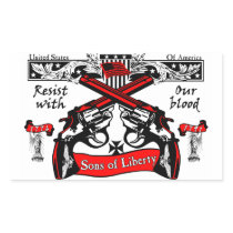 Sons Of Liberty! Stickers