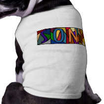SONY ~ PERSONALIZED BGLETTERS ~ PET-WARE FOR DOGS!