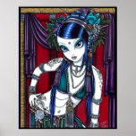 "Sonya" Tribal Fusion Belly Dancer Posters posters