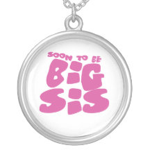 Soon to be Big Sister Personalized Necklace