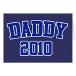 Soon to be Daddy in 2010 Card
