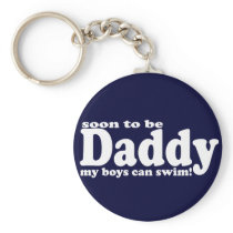 Soon to be Daddy Keychain