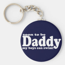 Soon to be Daddy Keychain