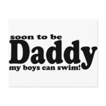 Soon to be Daddy Postcards