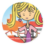 Soon to be famous, Miss O stickers