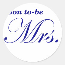 Soon to be Mrs Stickers