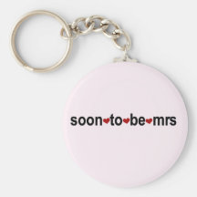Soon To Be Mrs T-shirts and Gifts Keychains